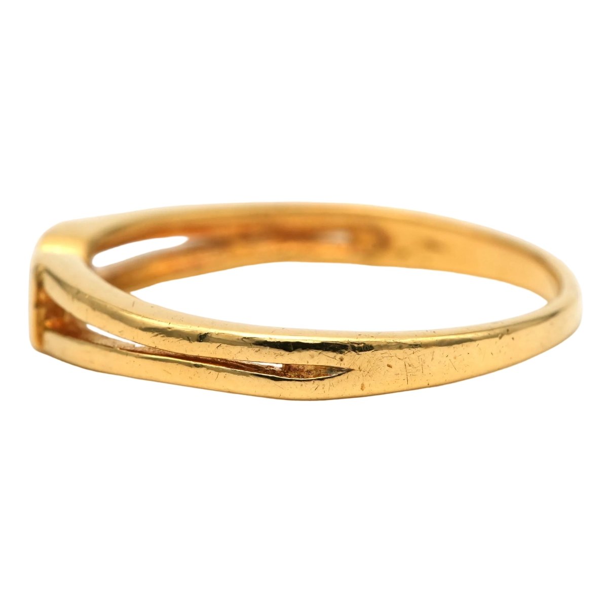 Bague Toi & Moi en or jaune et diamants - Castafiore