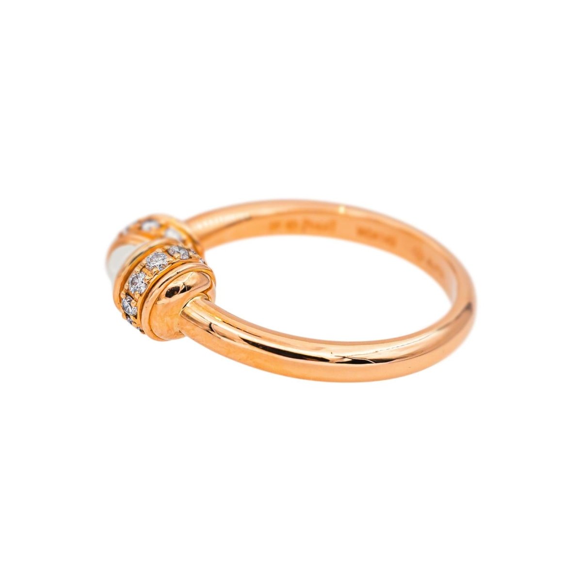 Bague Toi & Moi PIAGET "Possession" en or rose, calcédoines et diamants - Castafiore