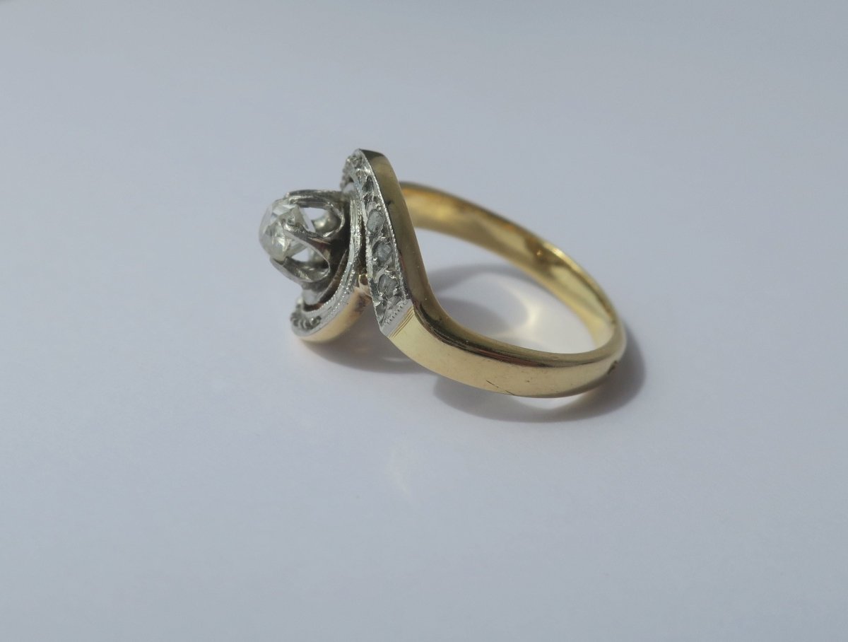 Bague Tourbillon diamants - Castafiore