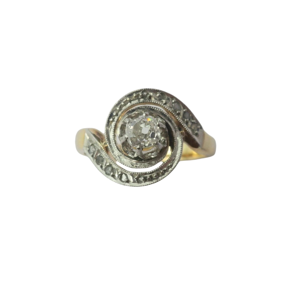 Bague Tourbillon diamants - Castafiore