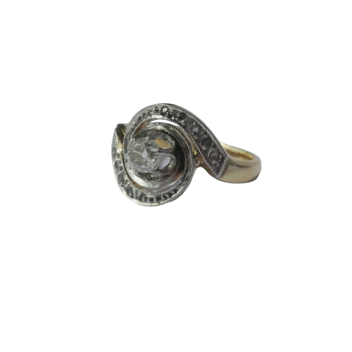 Bague Tourbillon diamants - Castafiore
