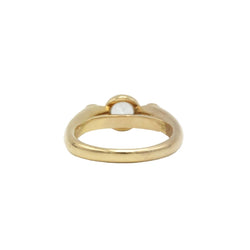 Bague Trilogie BUCHERER en or jaune, saphir et diamants - Castafiore