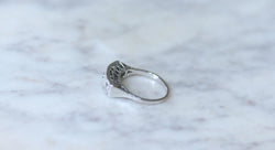 Bague Trilogie Diamants Art Déco - Castafiore