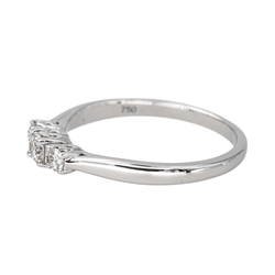 Bague Trilogie DIDIER GUÉRIN en or blanc et diamants - Castafiore