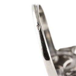 Bague Trilogie en or blanc et diamants - Castafiore