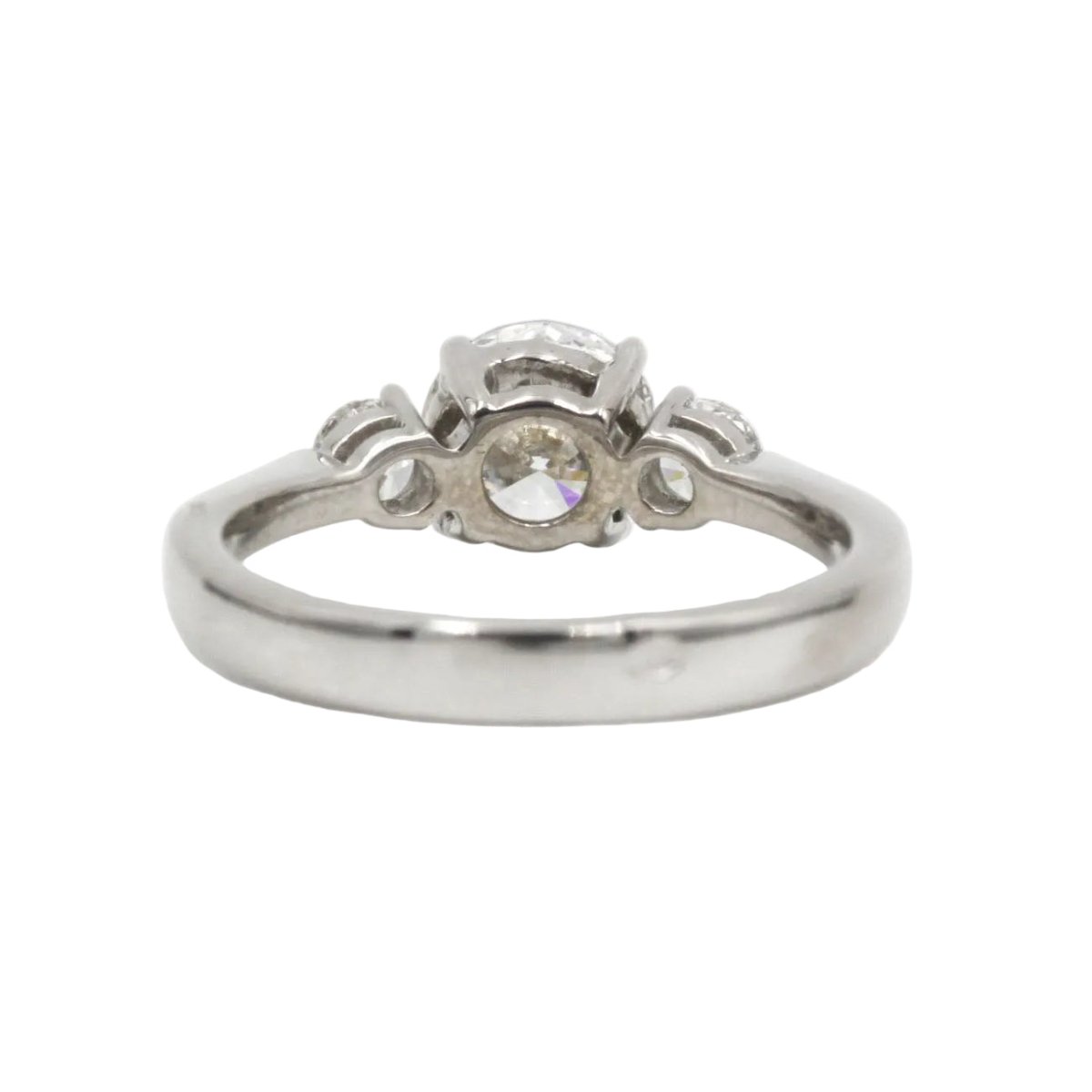 Bague Trilogie en or blanc et diamants - Castafiore