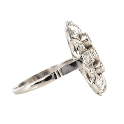 Bague Trilogie en or blanc et diamants - Castafiore