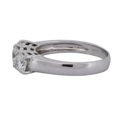 Bague Trilogie en or blanc et diamants - Castafiore