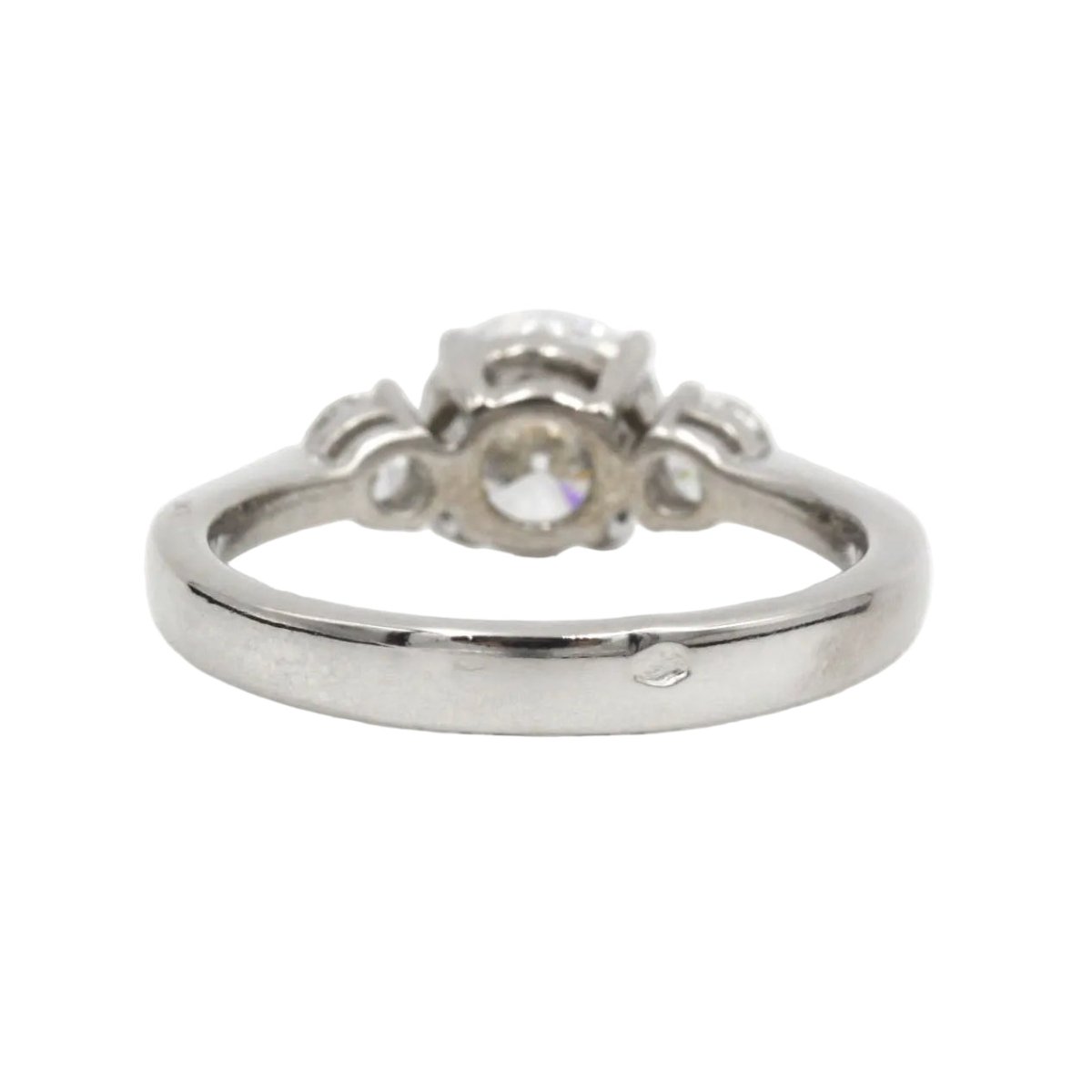 Bague Trilogie en or blanc et diamants - Castafiore