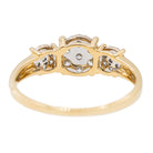 Bague Trilogie en or jaune et diamants - Castafiore