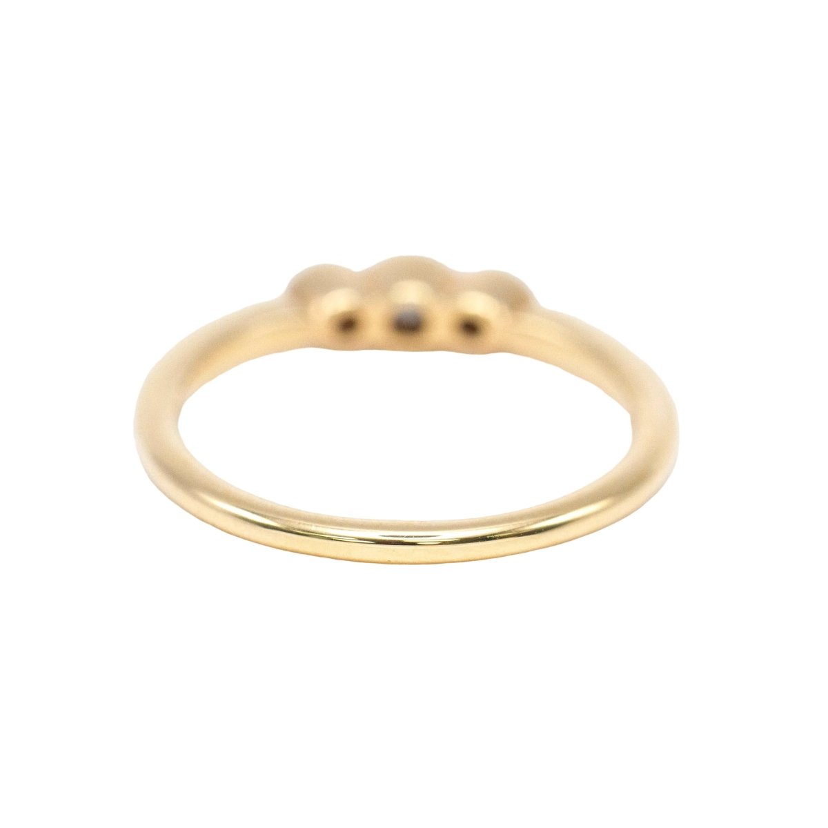 Bague Trilogie en or jaune et diamants - Castafiore