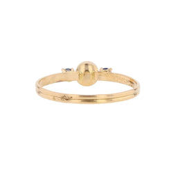 Bague Trilogie en or jaune, perle et saphirs - Castafiore