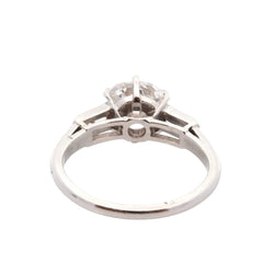 Bague Trilogie en platine et diamants - Castafiore