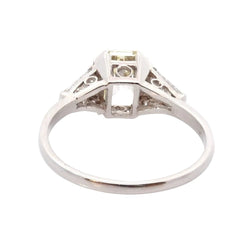 Bague Trilogie en platine et diamants - Castafiore