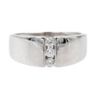 Bague Trilogie Or blanc Diamant - Castafiore