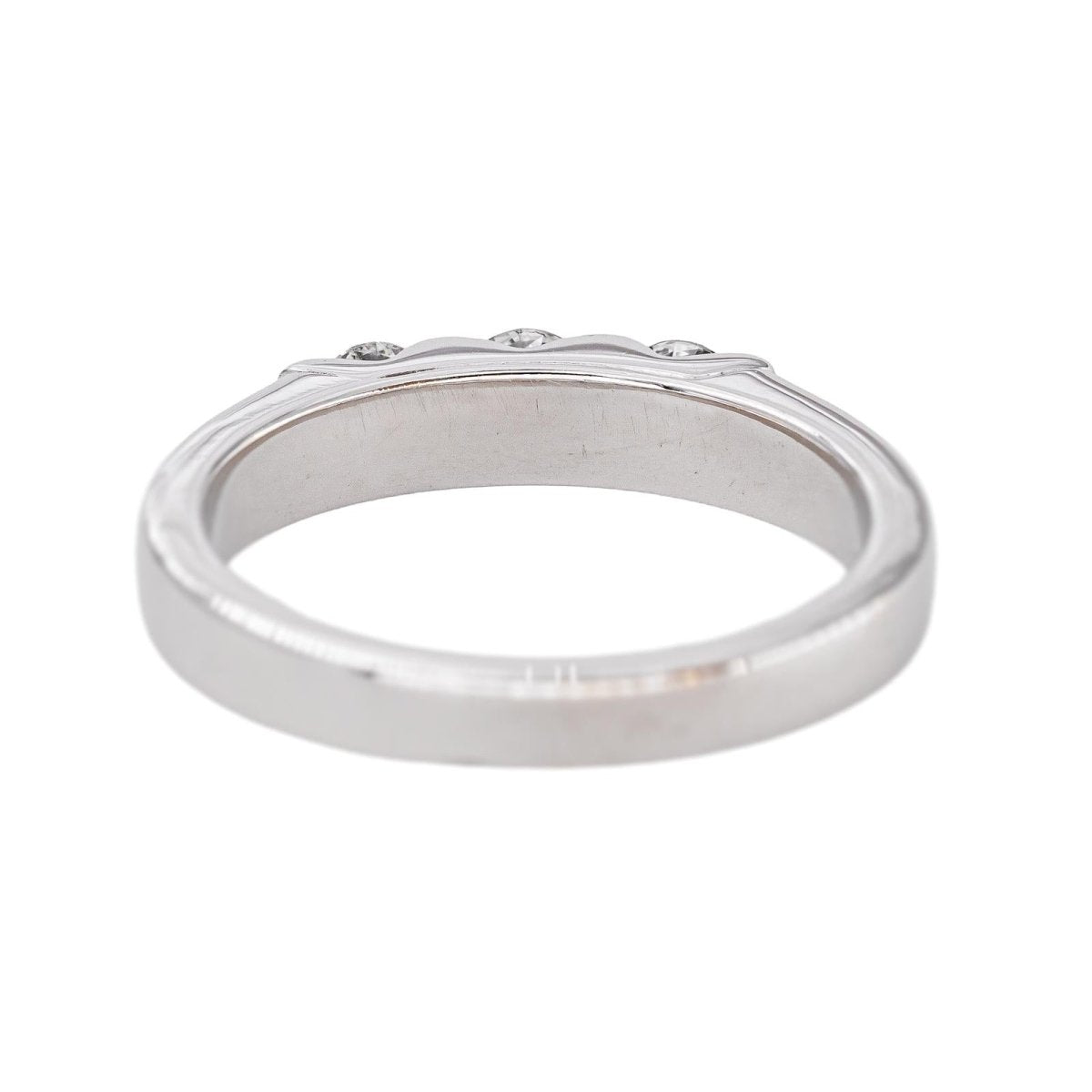 Bague Trilogie Or blanc Diamant - Castafiore