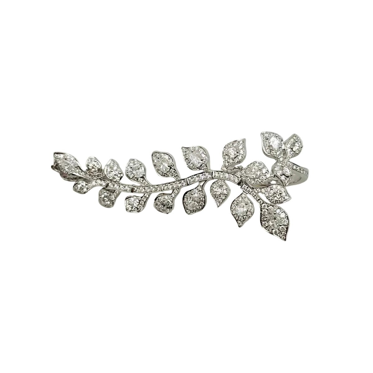 Bague Triple en or blanc et diamants - Castafiore