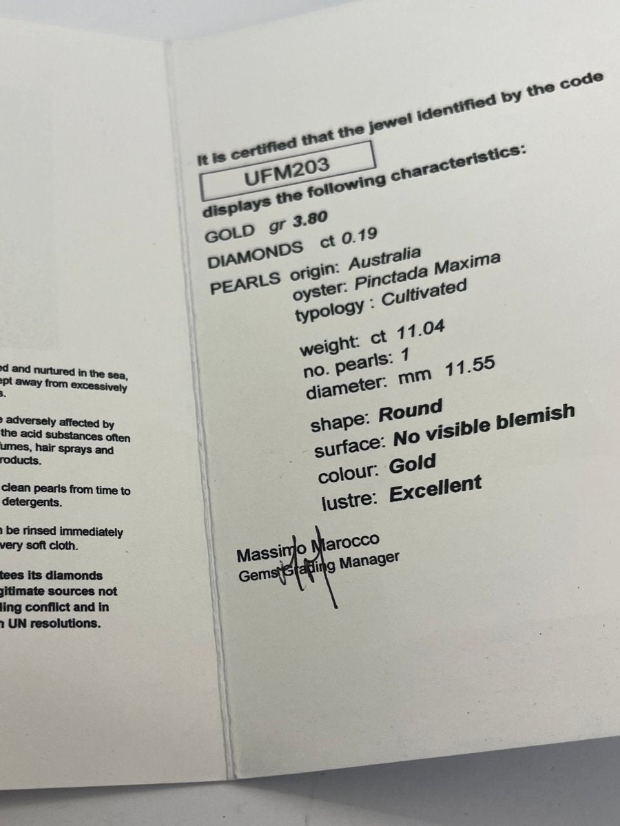 Bague Utopia perle et diamants - Castafiore