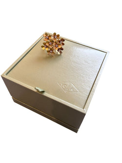 Bague Van Cleef & Arpels "Frivole" en or jaune et diamants - Castafiore