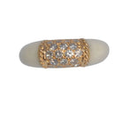 Bague Van Cleef & Arpels Philippine en or jaune et Ivoire - Castafiore