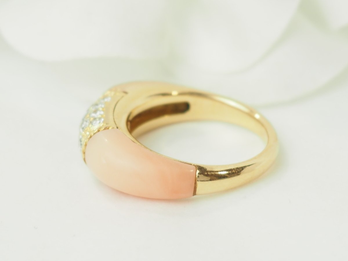 Bague Van Cleef et Arpels en or jaune et diamants - Castafiore