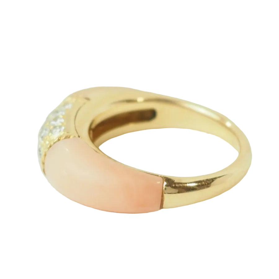 Bague Van Cleef et Arpels en or jaune et diamants - Castafiore