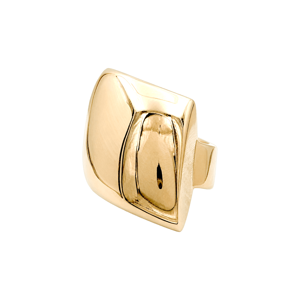 Bague VHERNIER en or jaune - Castafiore