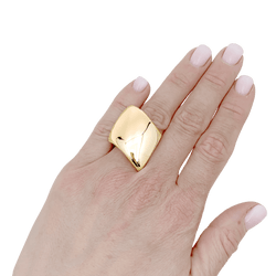 Bague VHERNIER en or jaune - Castafiore