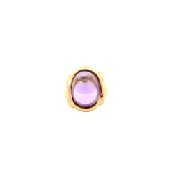 Bague vintage améthyste en or 18k - Castafiore
