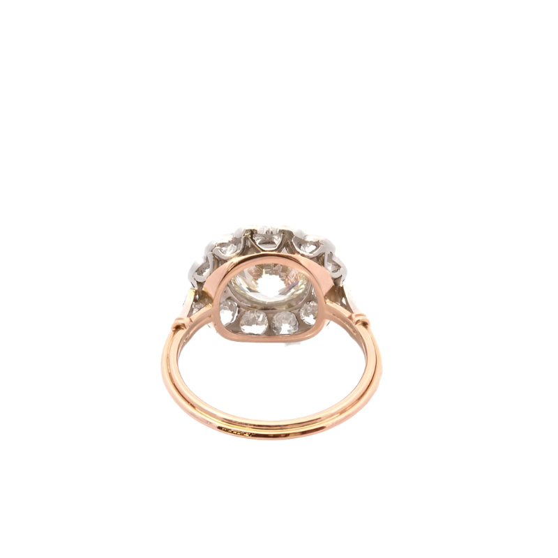 Bague vintage diamant de 2,07cts - Castafiore