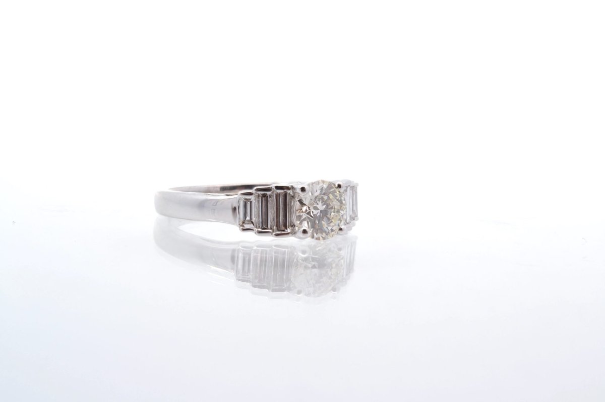 Bague vintage diamants en or 18k - Castafiore