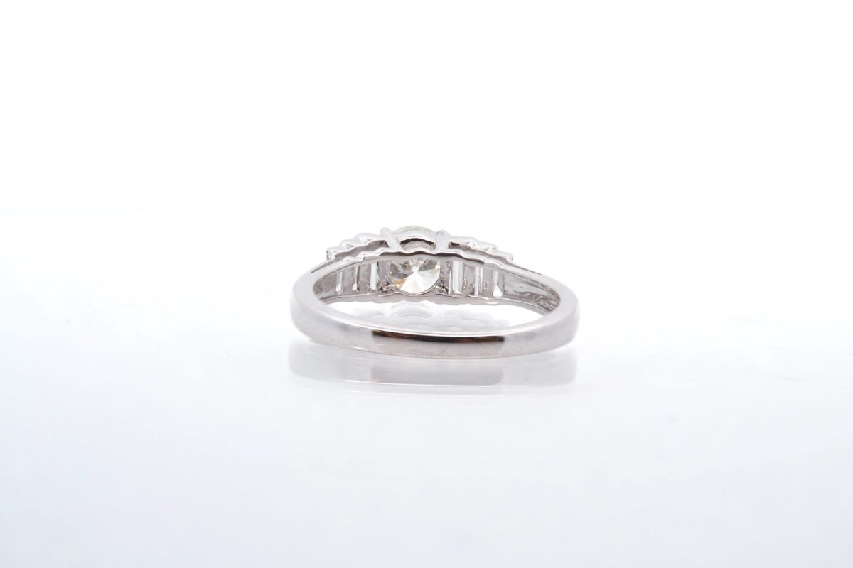 Bague vintage diamants en or 18k - Castafiore