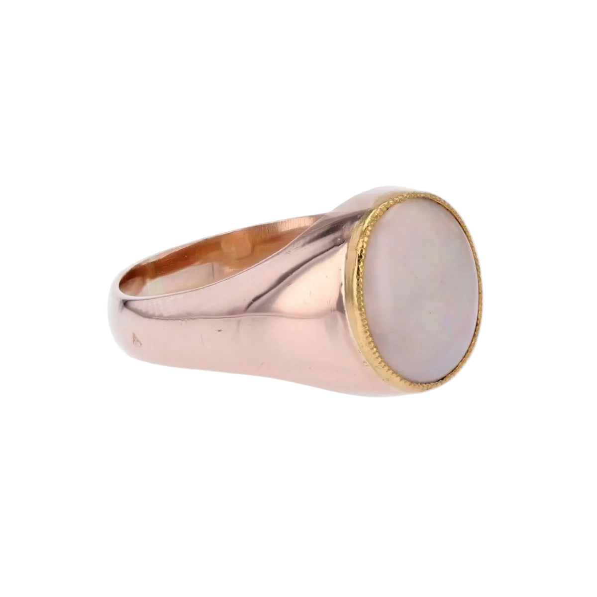 Bague Vintage en or rose et opale - Castafiore