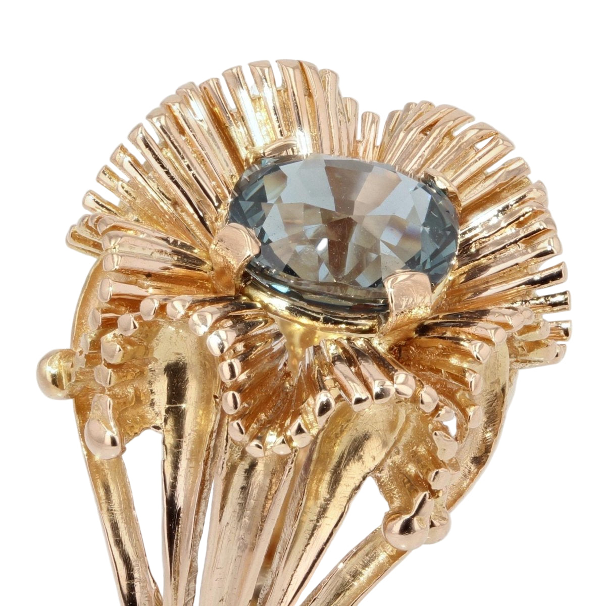 Bague vintage Spinelle coussin naturel - Castafiore