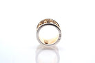 Bague Zolotas en or jaune 18k et argent - Castafiore