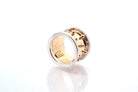 Bague Zolotas en or jaune 18k et argent - Castafiore