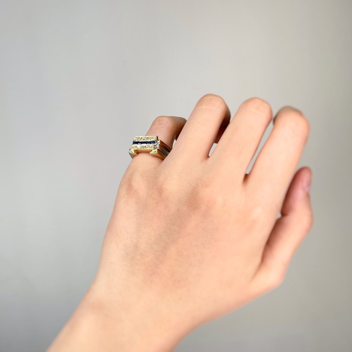 Bagues Or, Diamants & Saphirs - J. Vendôme - Castafiore