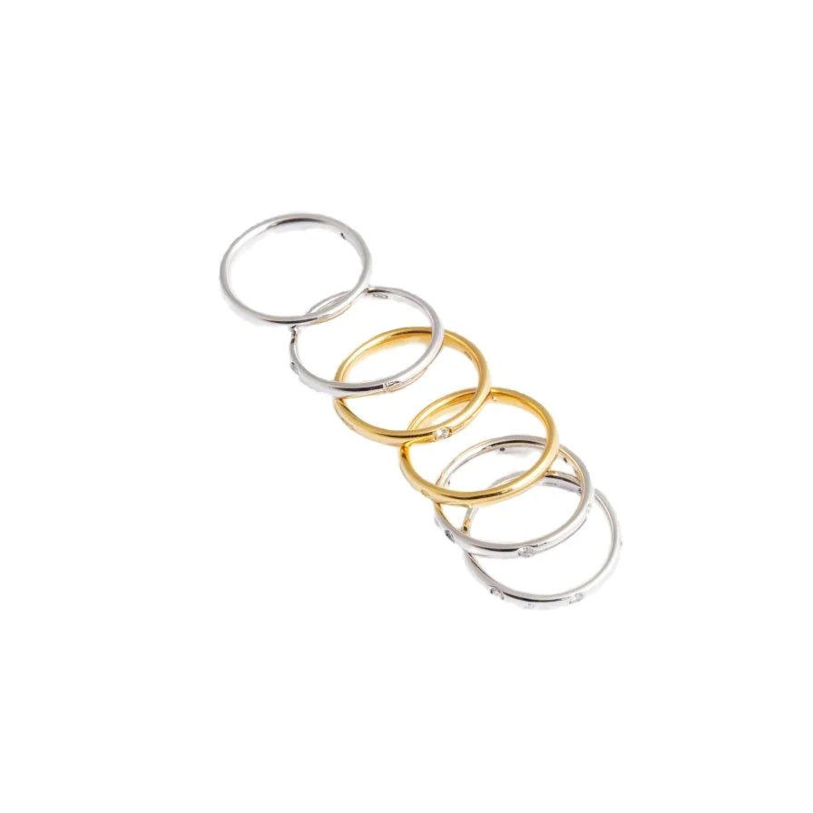 Bagues POMELLATO Luccioles en or et diamants