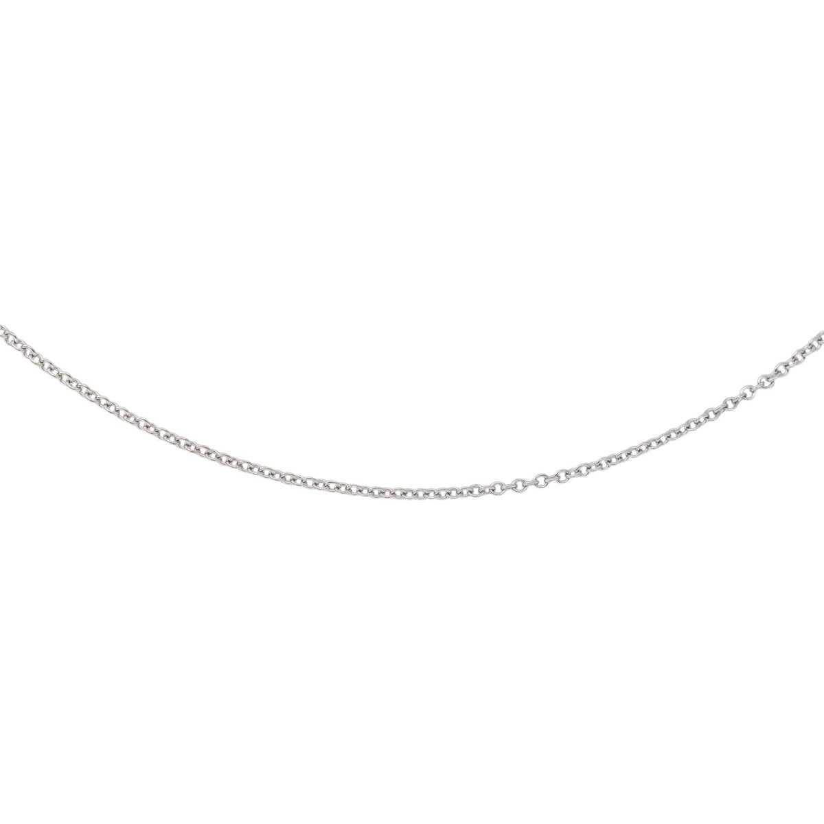 Balmain Collier Maille Forçat Or blanc - Castafiore