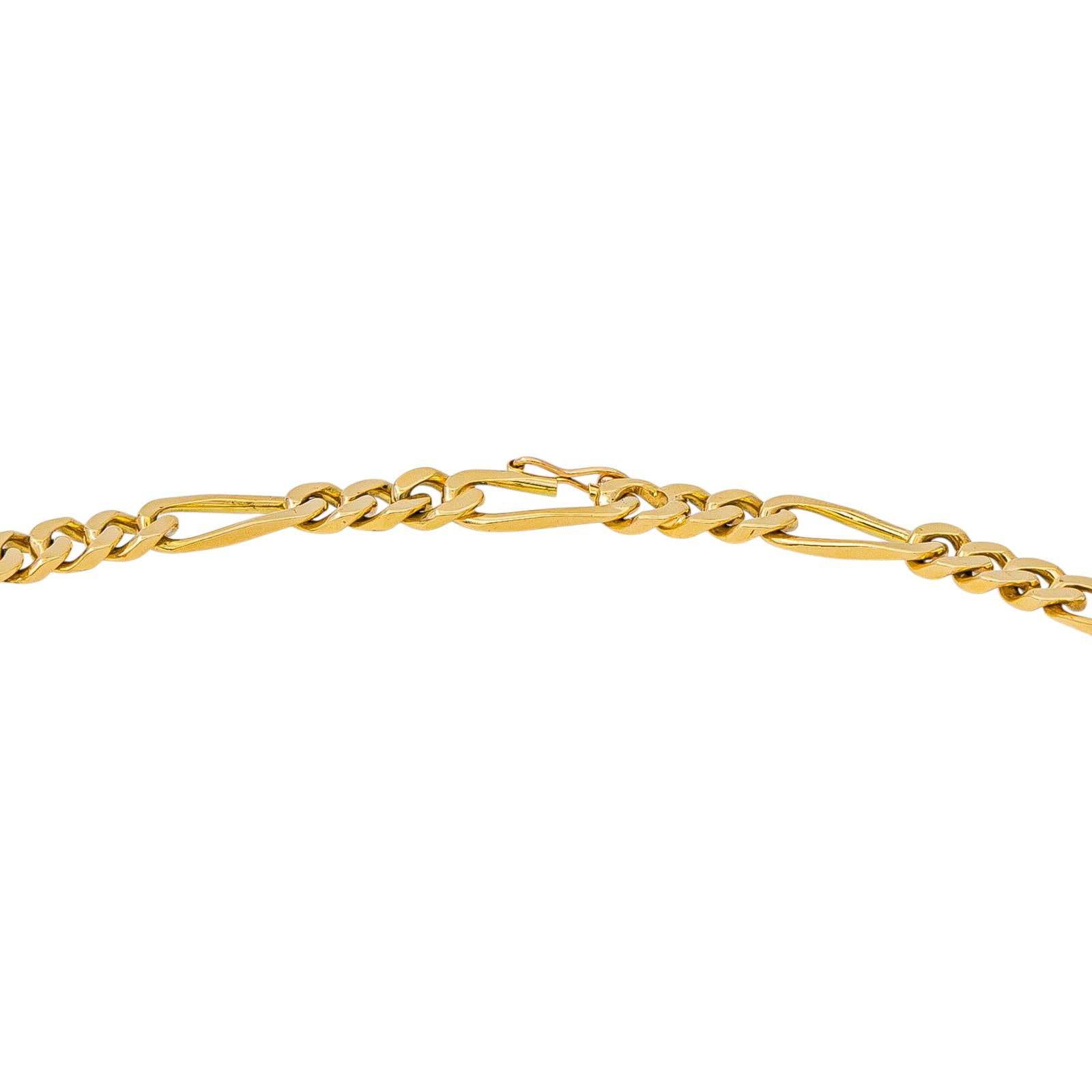 Collier Maille alternée Or jaune