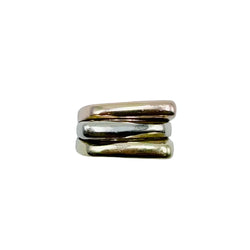 Bague Cocktail en trois ors