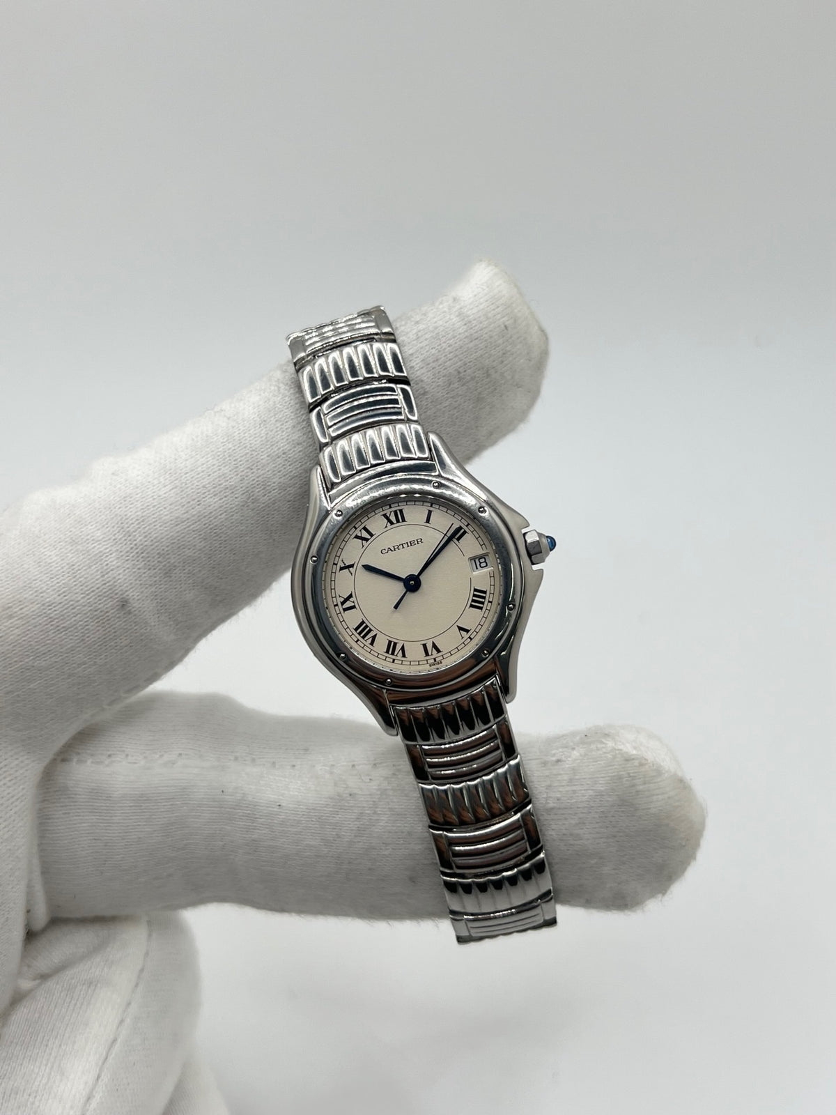 Montre CARTIER "Cougar" en acier