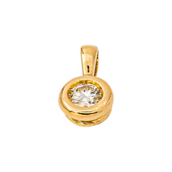 Pendentif Or jaune Diamant