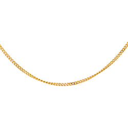 Collier  Maille gourmette  Or rose