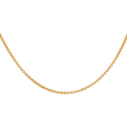 Collier maille Jaseron Or rose