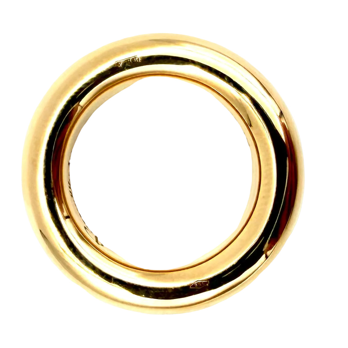 Bague Jonc POMELLATO "Iconica Slim" en or rose