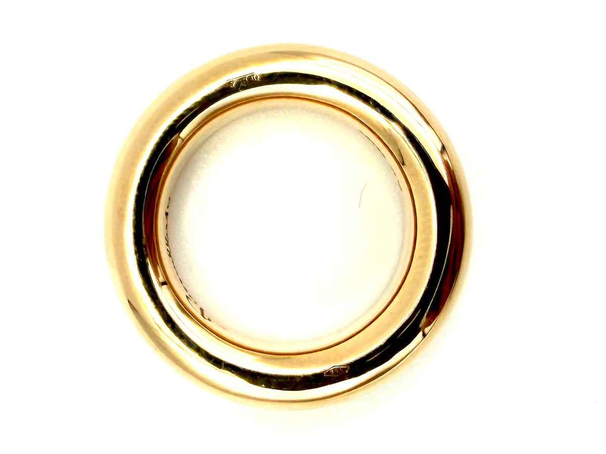 Bague Jonc POMELLATO "Iconica Slim" en or rose