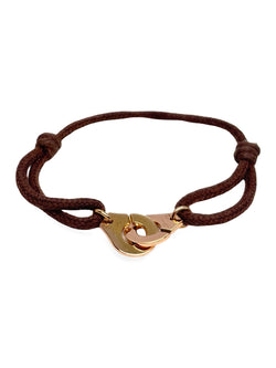 Bracelet DINH VAN Menottes R12 en or jaune