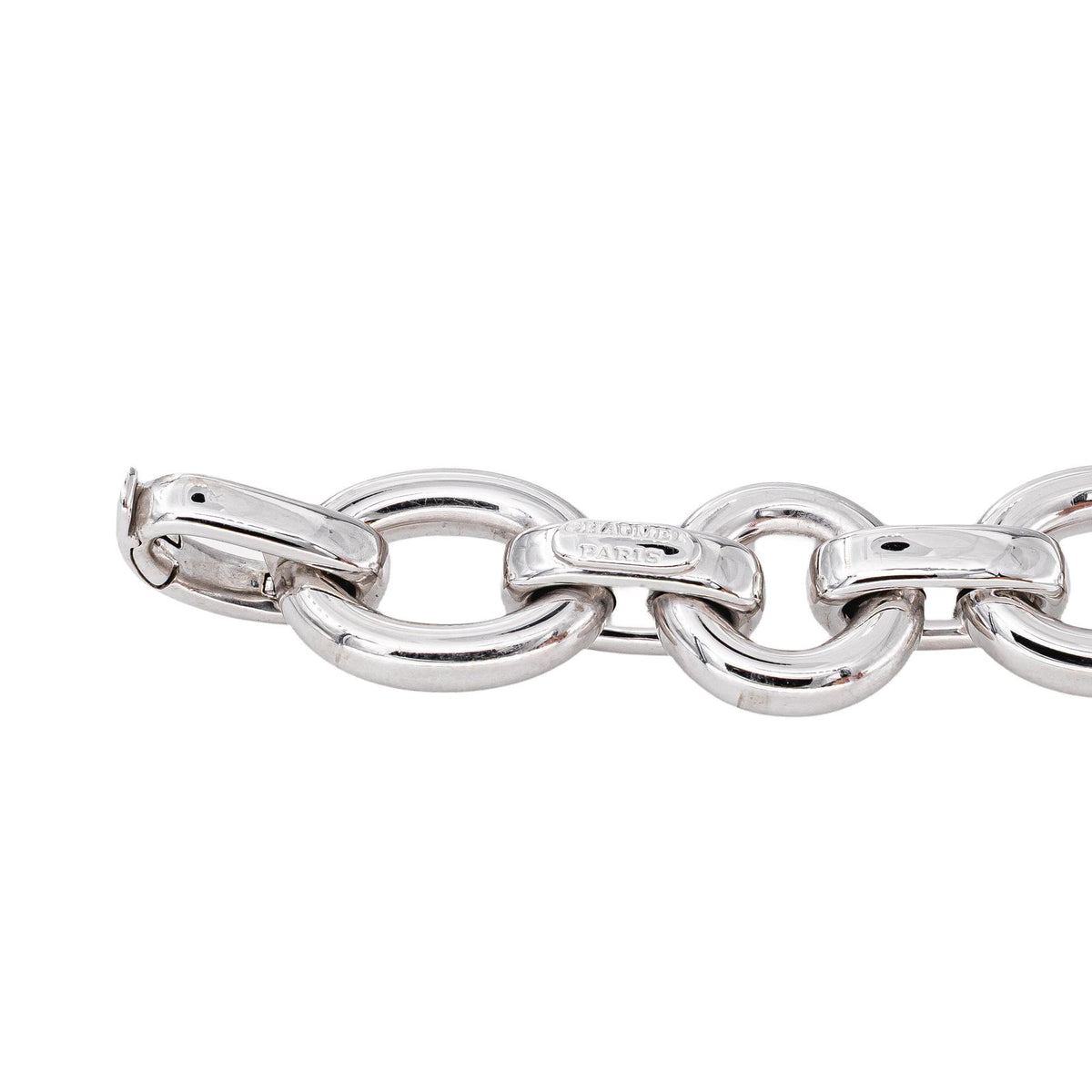 Chaumet Bracelet maillons Jaseron  Or blanc