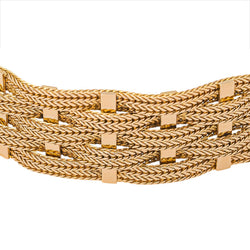 Bracelet Manchette Or rose